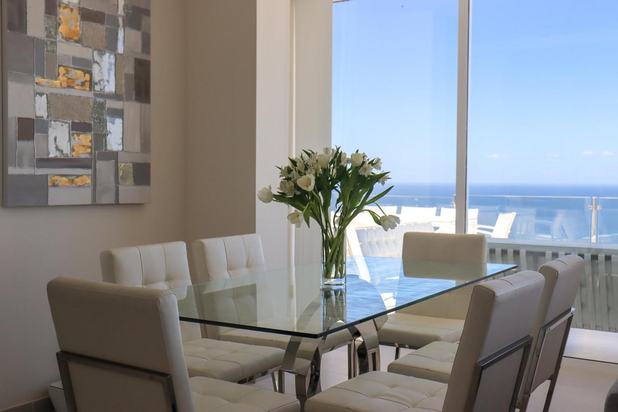 Azure Sky Villa - Panoramic Ocean View, Luxury, San Eugenio アデヘ エクステリア 写真